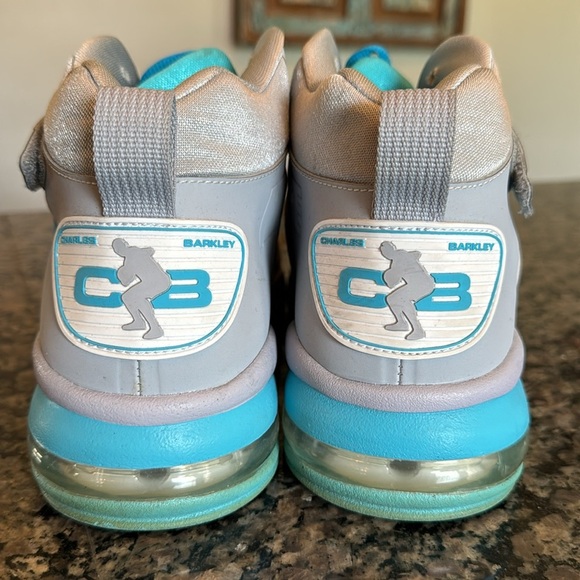 Nike Air Force max CB2 Hyperfuse Barkley 34 Athletic Sneakers EUC 10.5 - Picture 3 of 13